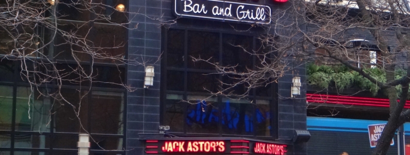 Jack Astor's in St. Joh's, NL is protected by Contego intumescent paint.