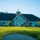 This golf facility used Contego to protect steel beams and posts from fire